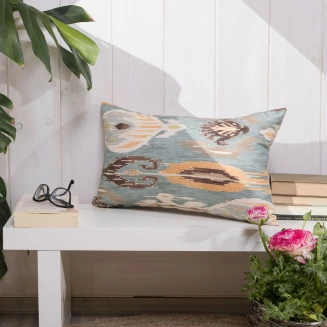 Μαξιλαροθήκη Negron - 65x65cm δαπέδου με γέμιση Teoran Home