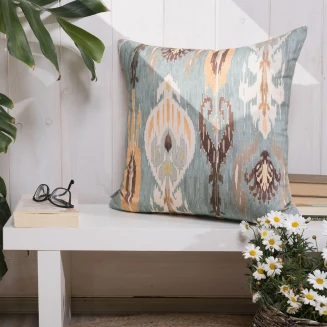 Μαξιλαροθήκη Negron - 65x65cm δαπέδου με γέμιση Teoran Home