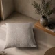Μαξιλαροθήκη Norman 07 Taupe - 30x50cm με γέμιση