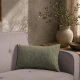 Μαξιλαροθήκη Norman 16 Sage Green - 30x50cm με γέμιση