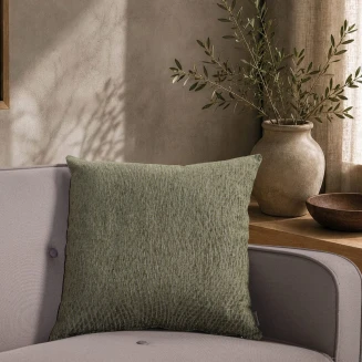 Μαξιλαροθήκη Norman 16 Sage Green-65x65cm δαπέδου με γέμιση Teoran Home