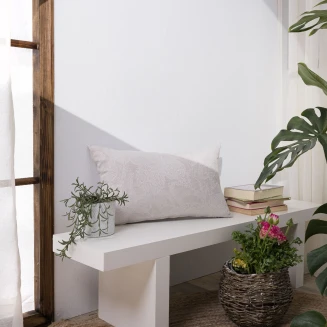 Μαξιλαροθήκη Oviedo 01 - 30x50cm με γέμιση Teoran Home