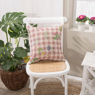 Μαξιλαροθήκη Διακοσμητική Δαπέδου  65x65 Teoran Home Parrillia 06