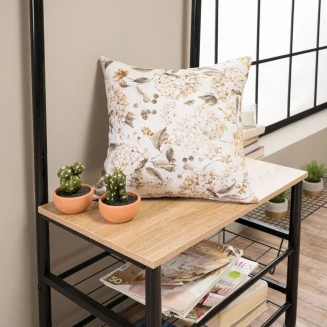 Μαξιλαροθήκη Puente - 65x65cm δαπέδου με γέμιση Teoran Home