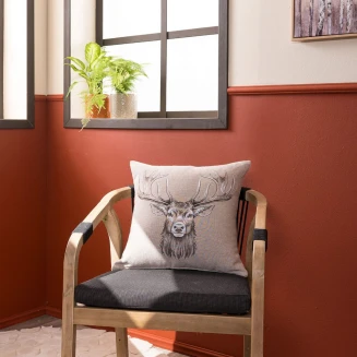 Μαξιλαροθήκη Reindeer 01 - 48 x 48 cm Teoran Home