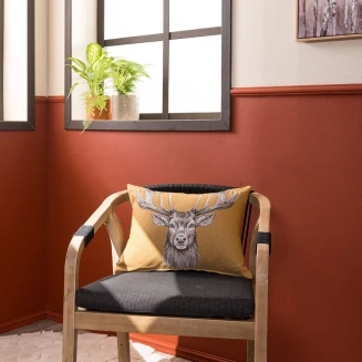 Μαξιλαροθήκη Reindeer 08 - 48 x 48 cm Teoran Home