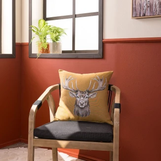 Μαξιλαροθήκη Reindeer 08 - 48 x 48 cm Teoran Home