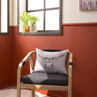 Μαξιλαροθήκη Reindeer 11 - 48 x 48 cm Teoran Home