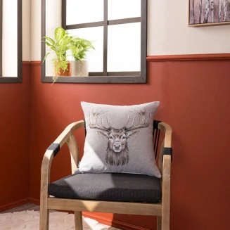 Μαξιλαροθήκη Reindeer 11 - 48 x 48 cm Teoran Home