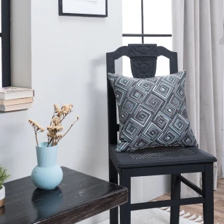 Μαξιλαροθήκη Santos 04 - 65x65cm δαπέδου με γέμιση Teoran Home