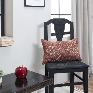 Μαξιλαροθήκη Santos 05 - 30x50cm με γέμιση Teoran Home