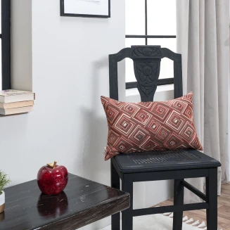 Μαξιλαροθήκη Santos 05 - 65x65cm δαπέδου με γέμιση Teoran Home