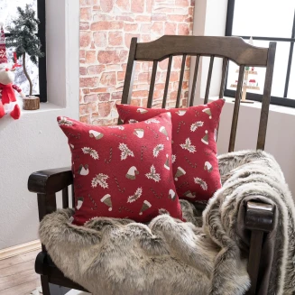 Χριστουγενιάτικη Μαξιλαροθήκη Saxen 10 - 30x50cm Teoran Home