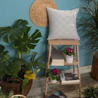 Μαξιλαροθήκη Διακοσμητική Δαπέδου  65x65 Teoran Home Teramo 04