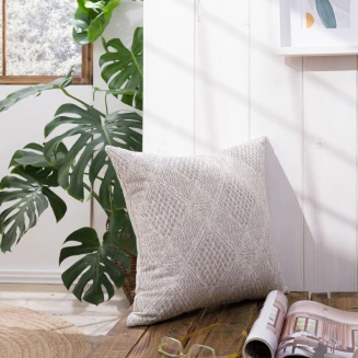 Μαξιλαροθήκη Treviso 03 - 65x65cm δαπέδου με γέμιση Teoran Home