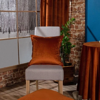 Μαξιλαροθήκη Διακοσμητική Δαπέδου  65x65 Teoran Home Velvet 05