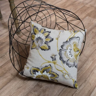 Μαξιλαροθήκη Venice - 65x65cm δαπέδου με γέμιση Teoran Home