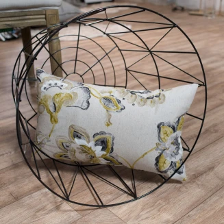 Μαξιλαροθήκη Venice - 65x65cm δαπέδου με γέμιση Teoran Home