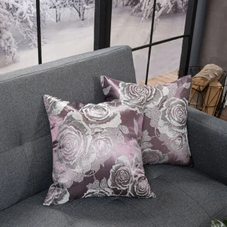 Μαξιλαροθήκη Διακοσμητική  Με Γέμιση 45x45 Teoran Home W111 07