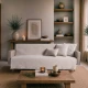 Ριχτάρι Joliet 01 Ivory Pearl - Τετραθέσιο 180x350cm