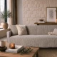 Ριχτάρι  Joliet 08 khaki - Τετραθέσιο 180x350cm