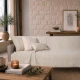 Ριχτάρι Kent 01 Ivory Cream - Τετραθέσιο 180x350cm