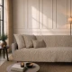 Ριχτάρι Kent 02 Warm Beige - Τετραθέσιο 180x350cm