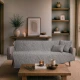 Ριχτάρι Kent 04 Blue Grey - Τετραθέσιο 180x350cm
