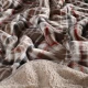 Ριχτάρι-Κουβέρτα Καναπέ Berries 02 Beige - 130 x 170 cm