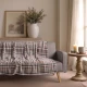 Ριχτάρι-Κουβέρτα Καναπέ Berries 02 Beige - 130 x 170 cm