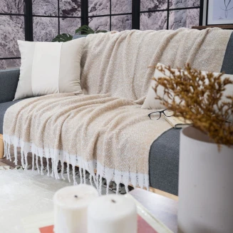 Ριχτάρι-Κουβέρτα Καναπέ Mohair 01 - 130 x 150cm Teoran Home