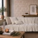 Ριχτάρι Macon 01 Natural Beige - Τετραθέσιο 180x350cm