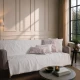 Ριχτάρι Norman 01 Off White - Τετραθέσιο 180x350cm