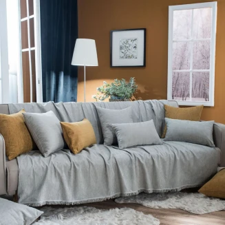 Ριχτάρι Μεμονωμένο Τριθέσιο 180x300 Teoran Home Solid 311