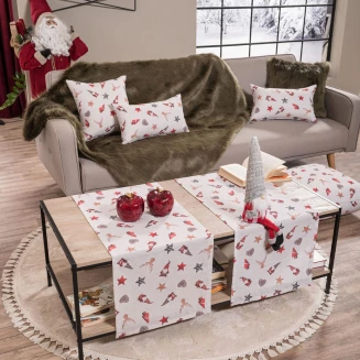 Χριστουγενιάτικη Τραβέρσα Hilden - 40x160cm Teoran Home