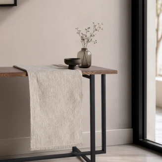 Τραβέρσα Kent 01 Ivory Cream - 45x180cm Teoran Home