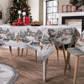 Χριστουγενιάτικο Τραπεζομάντηλο Baden - 140x220cm Teoran Home