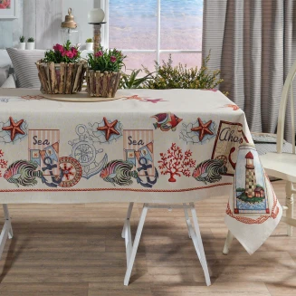 Τραπεζομάντηλο 140x180 Teoran Home Cadiz