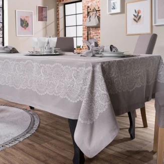 Τραπεζομάντηλο Clermont 05 - 155 x 155 cm Teoran Home