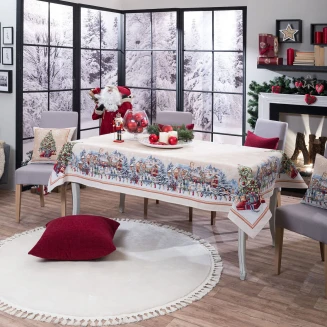 Χριστουγενιάτικο Τραπεζομάντηλο Ennsdorf - 140x180cm Teoran Home