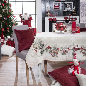 Χριστουγενιάτικο Τραπεζομάντηλο Gurten - 140x180cm Teoran Home