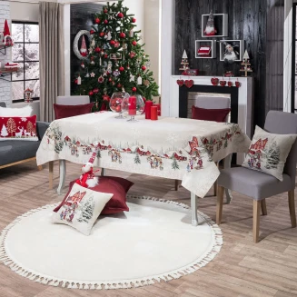 Χριστουγενιάτικο Τραπεζομάντηλο Gurten - 140x180cm Teoran Home
