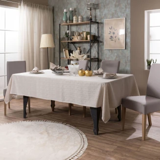 Τραπεζομάντηλο Σετ 140x180+6 Πετσέτες Teoran Home Lyon