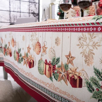 Χριστουγενιάτικο Τραπεζομάντηλο Mondsee - 140x180cm Teoran Home