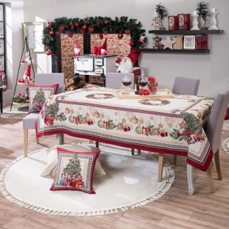 Χριστουγενιάτικο Τραπεζομάντηλο Mondsee - 140x180cm Teoran Home
