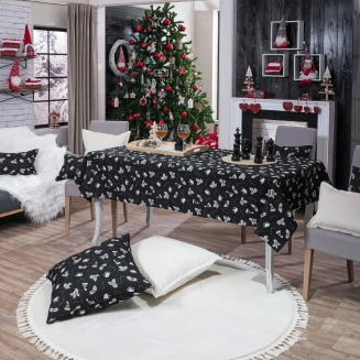 Χριστουγενιάτικο Τραπεζομάντηλο Saxen 06 - 140x220cm Teoran Home