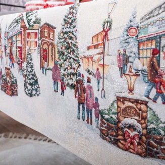 Χριστουγενιάτικο Τραπεζομάντηλο Strassen - 140x240cm Teoran Home