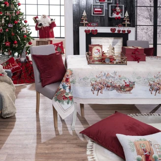Χριστουγενιάτικο Τραπεζομάντηλο Werfen - 140x180cm Teoran Home