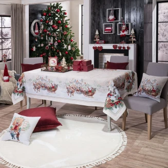 Χριστουγενιάτικο Τραπεζομάντηλο Werfen - 140x180cm Teoran Home