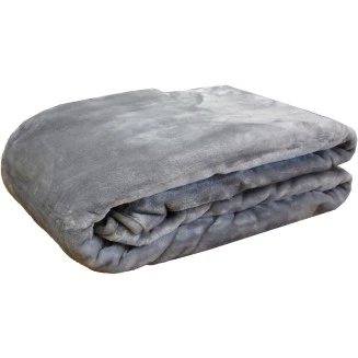 Κουβέρτα Βελουτέ Υπέρδιπλη 220x240 Anna Riska 3 Grey